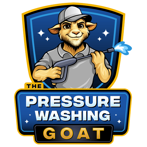 The Pressure Washing Goat Logo - Navigation